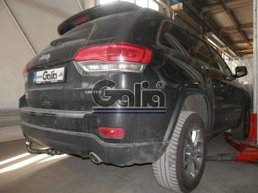 Фаркоп оцинкованный Galia J010C для Jeep Grand Cherokee 2010-(паспорт и сертификат в комплекте)(без электрики)