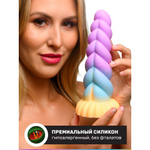 Фантазийный фаллоимитатор (21*6 см) Creature Cocks Mystique Unicorn