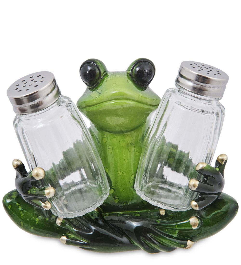 GAEM Art MN-379 Набор соль-перец «Лягушка»