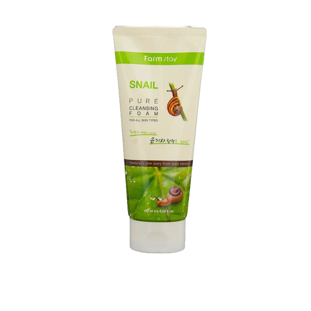 ФАРМСТЕЙ Пенка д/умыв 180мл Восст экстрУлитки Pure Cleansing Snail (770852)
