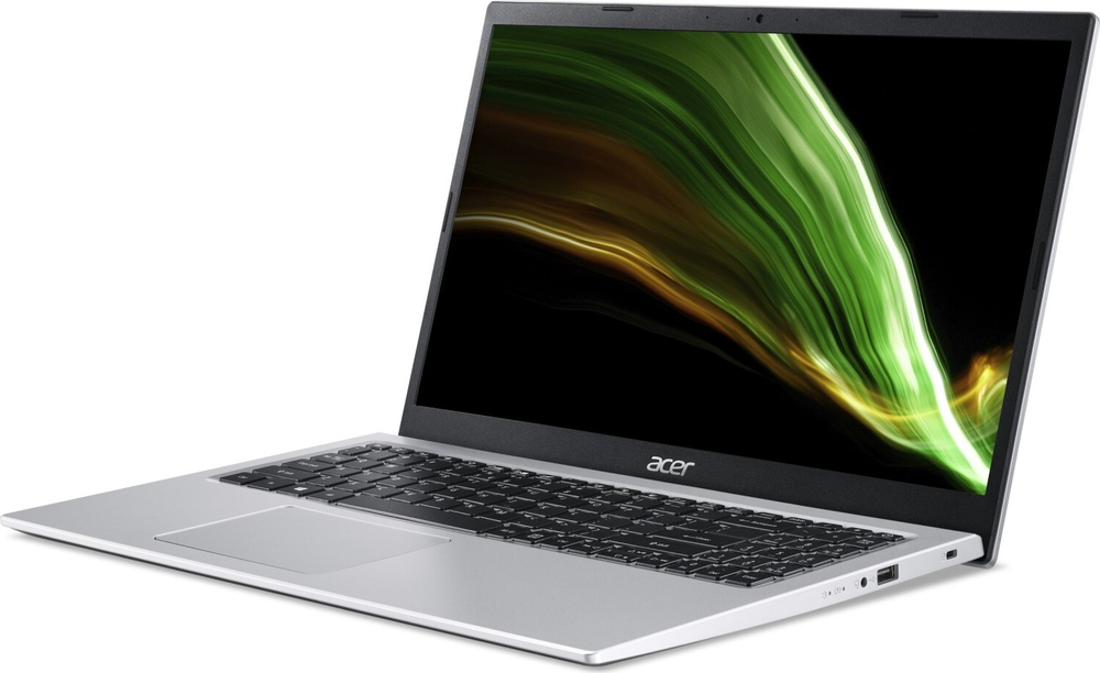 Ноутбук Acer Aspire A315-58, 15.6&quot; (1920x1080) IPS/Intel Core i5-1135G7/8ГБ DDR4/256ГБ SSD/Iris Xe Graphics/Без ОС/Английская клавиатура, серебристый [UN.ADDSI.096]