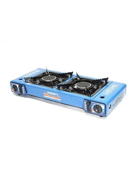 Плита наст.газовая Следопыт UltramaX двойная (с переходником)