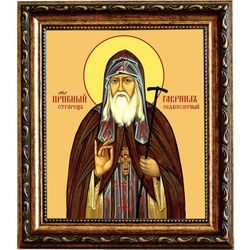 Гавриил Седмиезерный (Зырянов) преподобный, схиархимандрит. Икона на холсте.