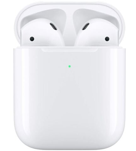 Наушники Apple AirPods 2 в зарядном футляре, белый