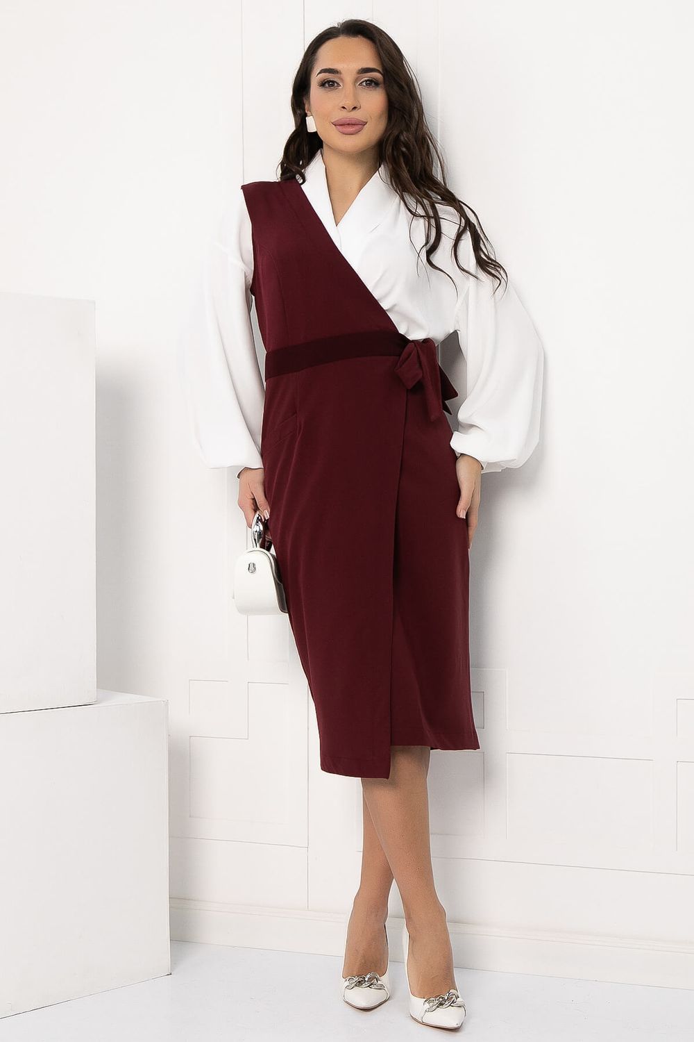 Сарафан Маренго (винный) П12723-13 LT Collection