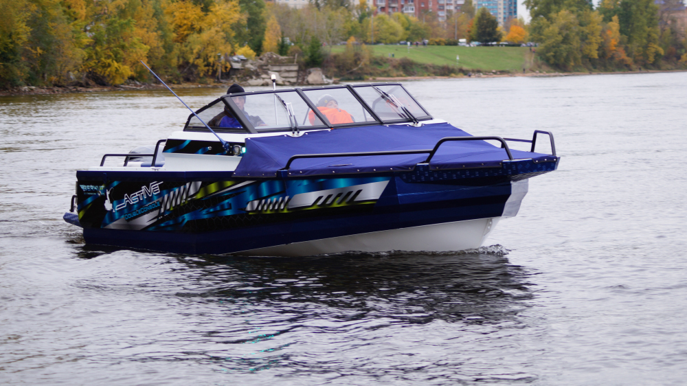 Алюминиевый катер BERKUT Active DC