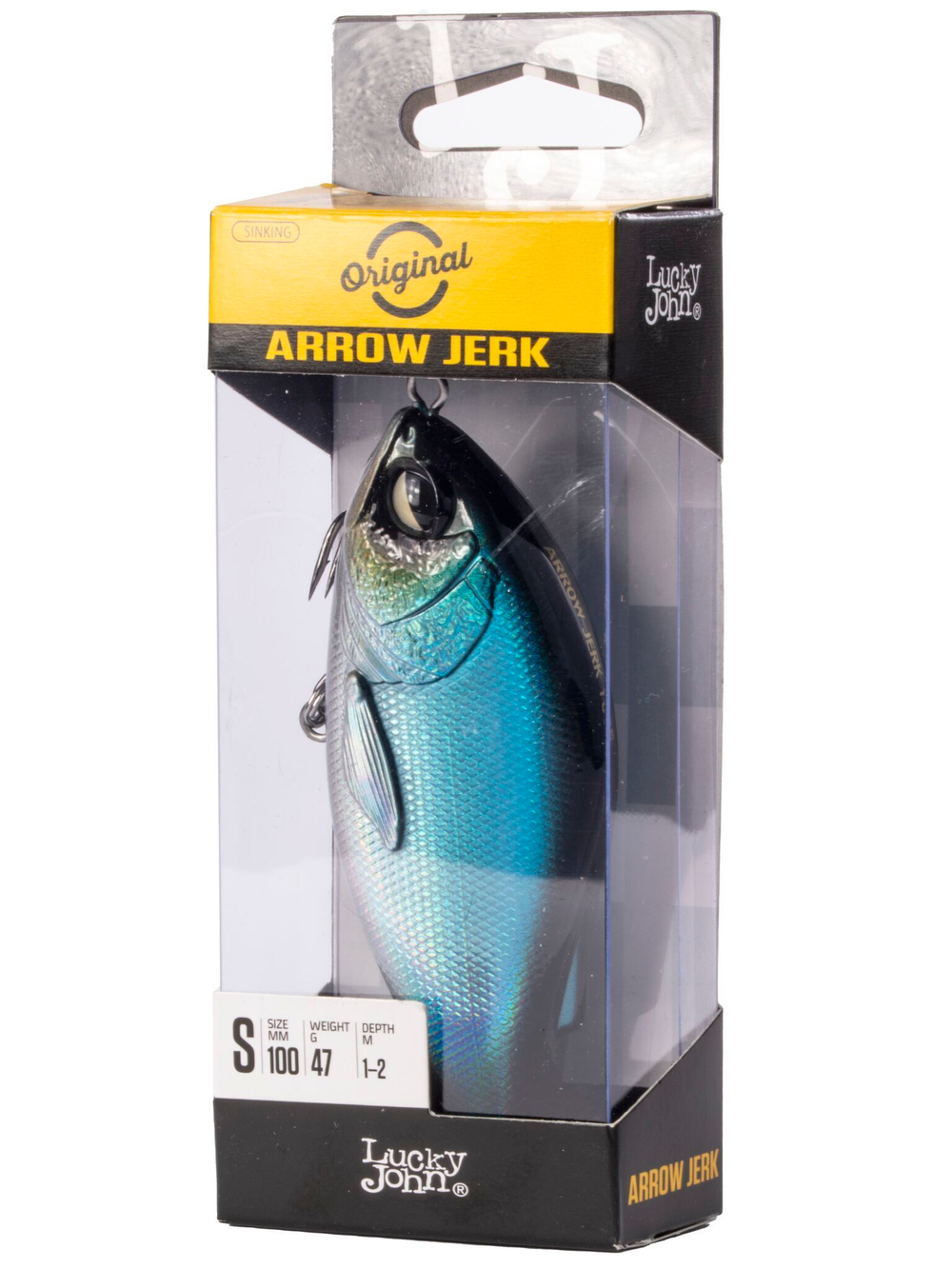 Воблер тонущий LJ ORIGINAL ARROW JERK 10 см, цвет 001