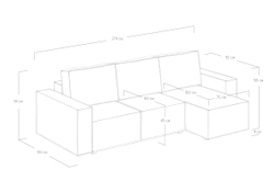 Диван Loft угловой