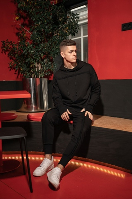 Костюм Lines, черный