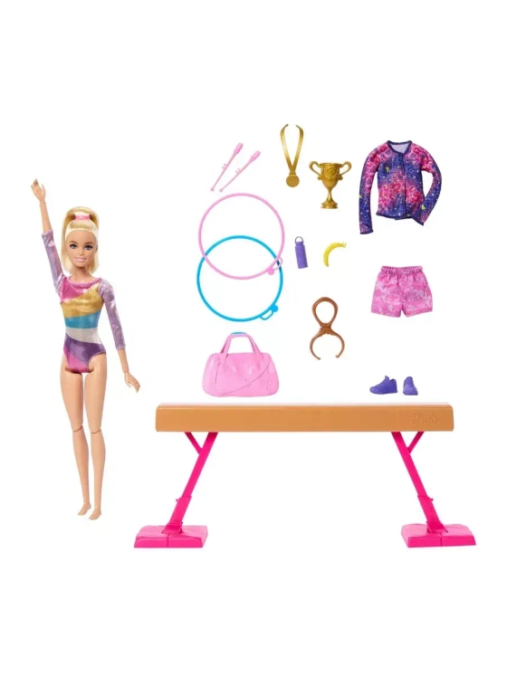 Кукла Барби профессии Кем быть Гимнастка HRG52