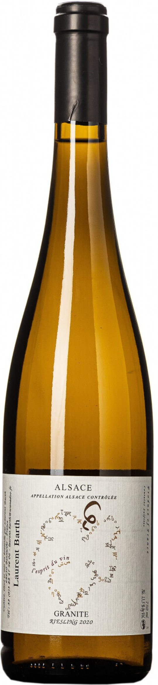 Вино Laurent Barth Granite Riesling Alsace AOC, 0,75 л.
