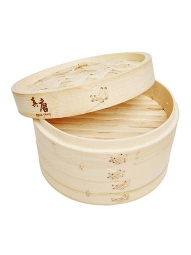 Пароварка бамбуковая Real Tang Steamer 2 яруса 21 см
