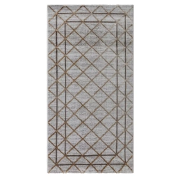 Ковер NIRVANA 1.2*1.7 дизайн B0825A L.BROWN/CREAM