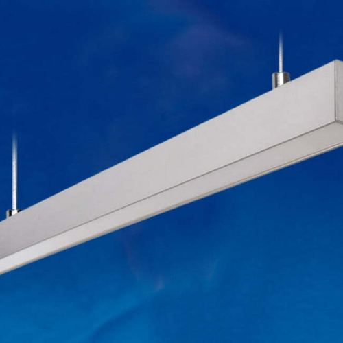 ULO-K10D 60W/4500K/L180 IP65 SILVER Светильник линейный светодиодный подвесной. Белый свет(4500К). 5600Лм. Алюминий. Цвет серебро. TM Uniel