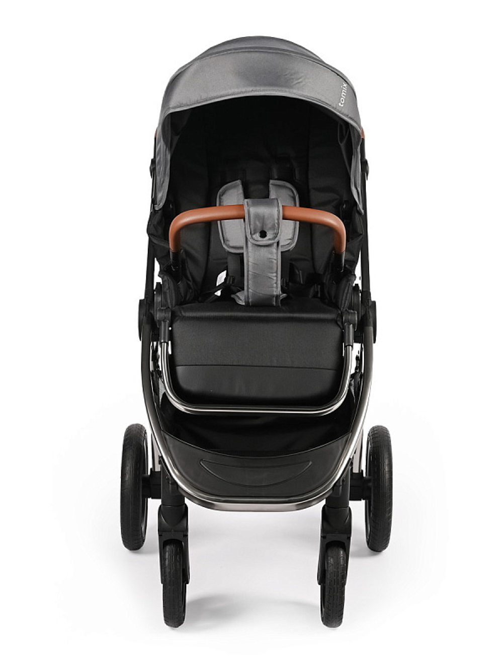 Детская коляска 3 в 1 Tomix Walker LUX GREY+DARK GREY