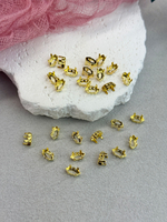 Оправа #4220 Navette 8*4 мм Золото