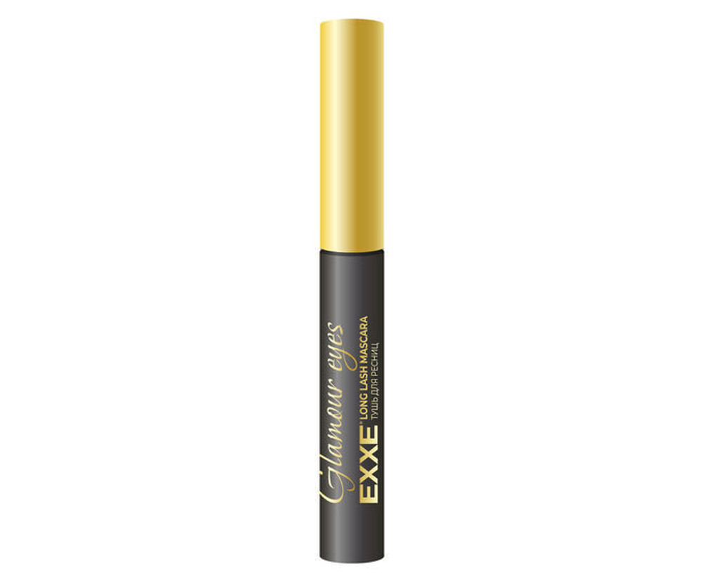EXXE Тушь для ресниц Glamour eyes Длина, Черный, 9 мл