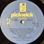 Elton John ‎– The Elton John 'Live' Collection 2LP (Англия 1979г.)Т
