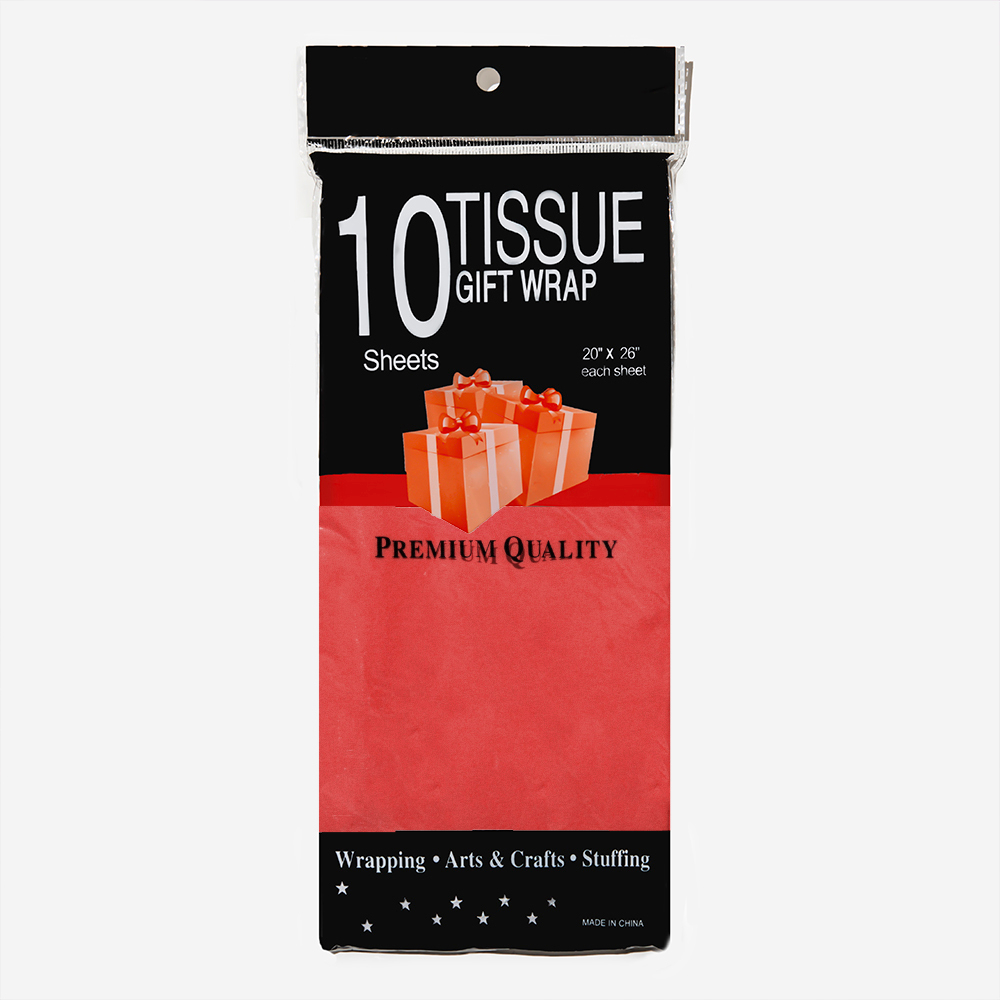 Тишью "Красный", 500*680мм