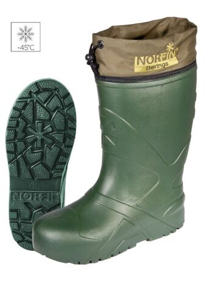 Сапоги зим. Norfin BERINGS с манж. олив. -45С EVA р.44-45