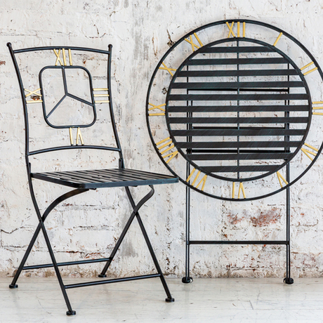 Стол складной Объект мечты Гарда черный антик OM-21061614