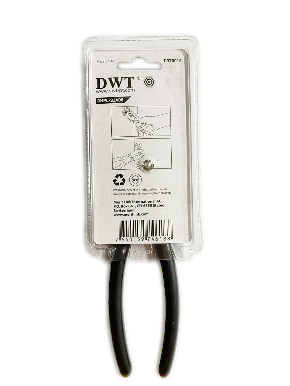Губцевый инструмент DWT DHPL-SJA08 200 мм
