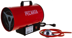 Газовая тепловая пушка РЕСАНТА ТГП-15000 без горелки (15 кВт) красный