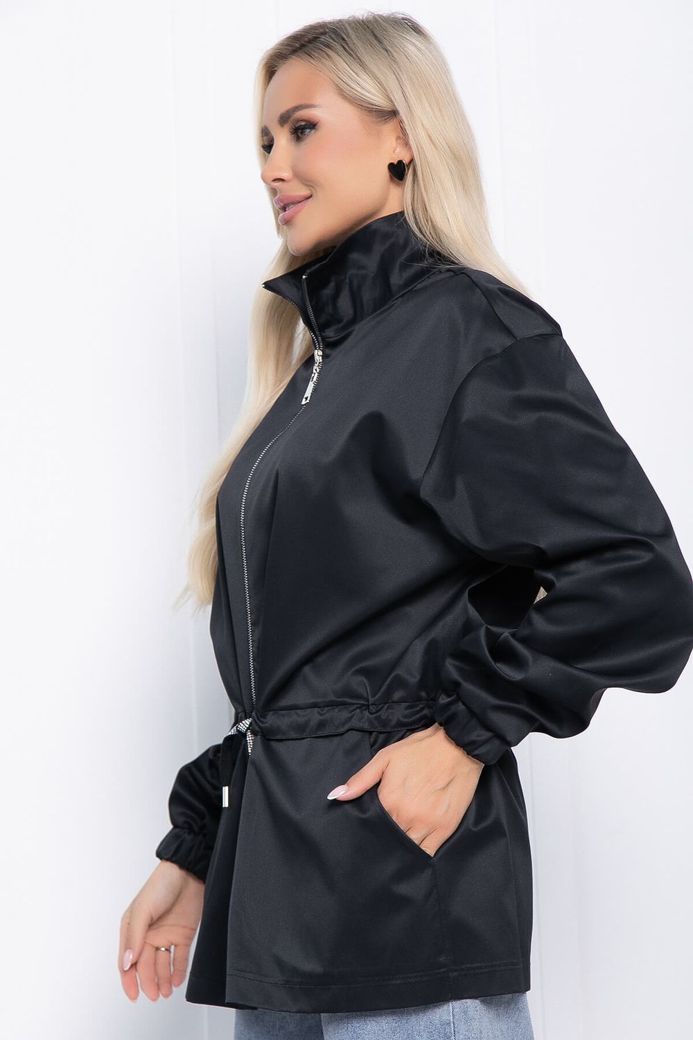 Ветровка Осенний дождь (черная) Б10931 LT Collection