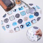 5139237 SPA-коврик для ванны на присосках Доляна «Абстракция», 35×65 см, галька