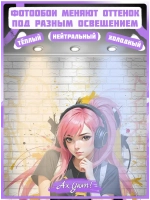 Подростковые Фотообои Аниме девушка и кирпичи