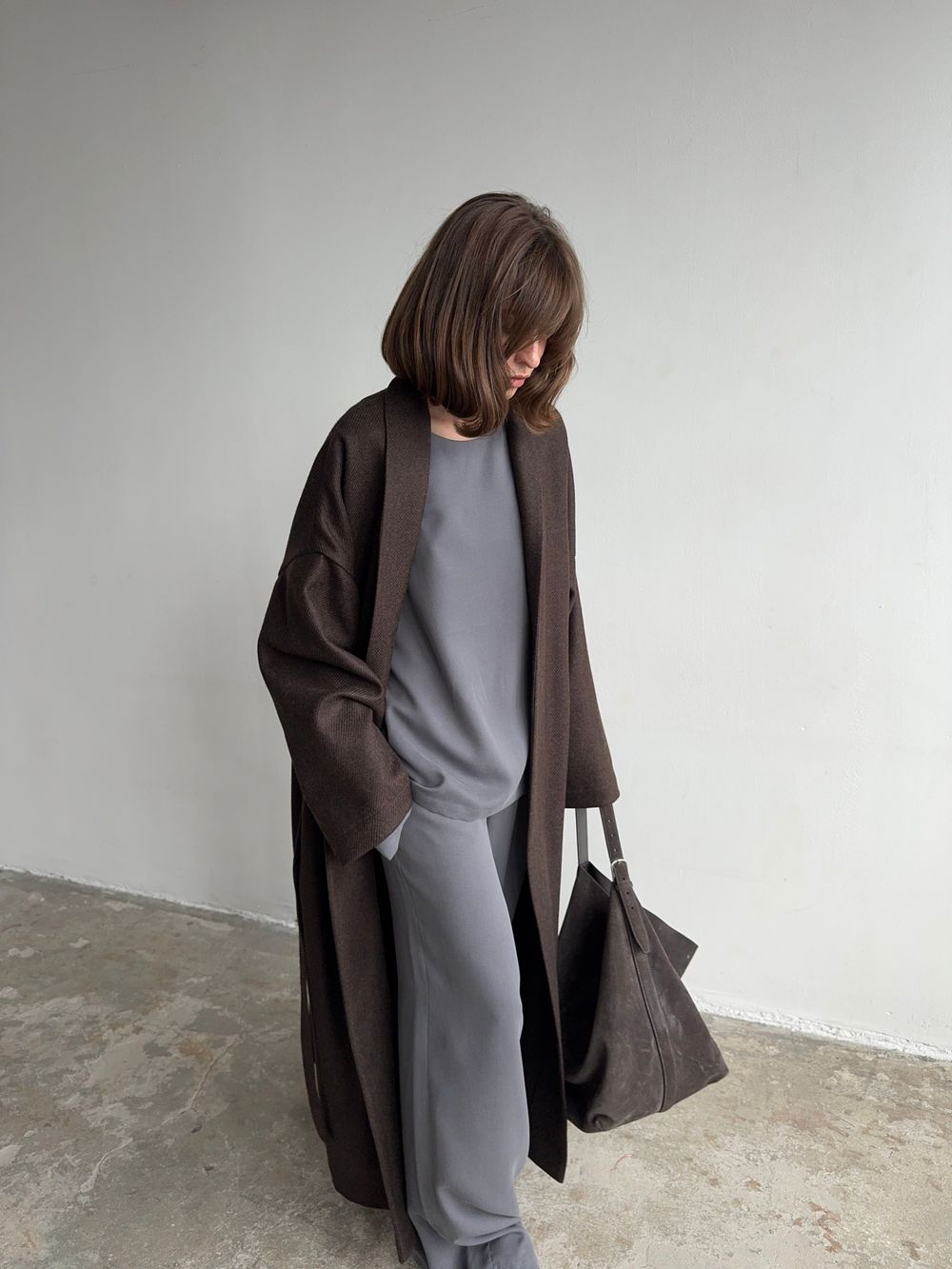 легкое пальто-халат LUAM sarrau