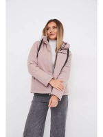 Куртка демисезонная больших размеров с капюшоном