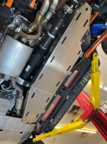 Защитная пластина топливного бака для Bronco Raptor 2022+ Форд Бронко Раптор