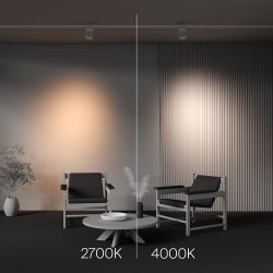 Трековый трехфазный светодиодный светильник Maytoni Trinity   TR199-3-15W4K-M-W