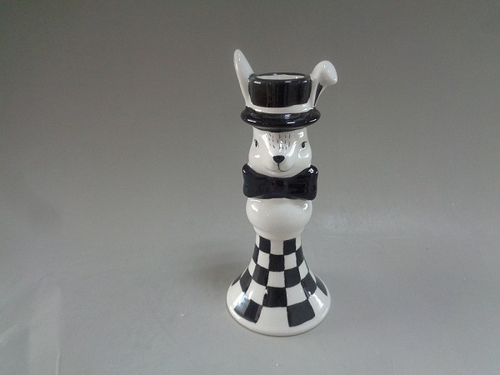 Кролик подсвечник, 2 7,3*7,3*16,7см