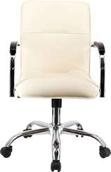 Кресло Everprof Samba Wood T Экокожа Бежевый