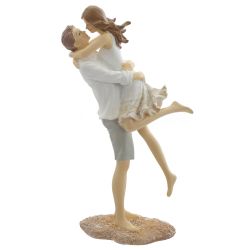 GAEM Фигурка декоративная "Влюбленная пара", L13,5 W8 H25 см