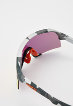 Спортивные очки 100% S3 - Soft Tact Grey Camo - HiPER Red Multilayer Mirror Lens