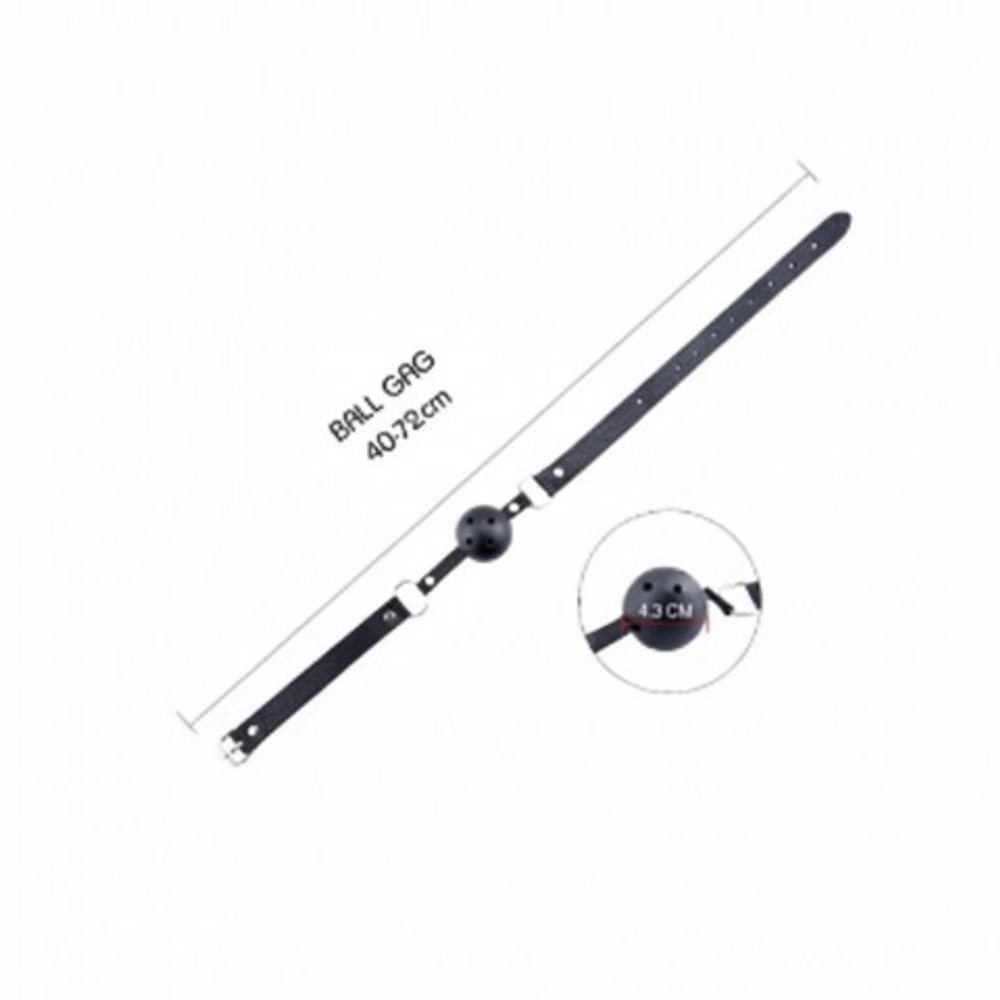 Кляп для рта Alive Discretion, черный