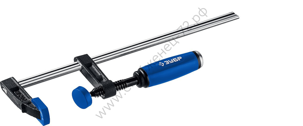 ЗУБР ПС-250/50 F 250х50 мм, Усиленная струбцина (32155-050-250)