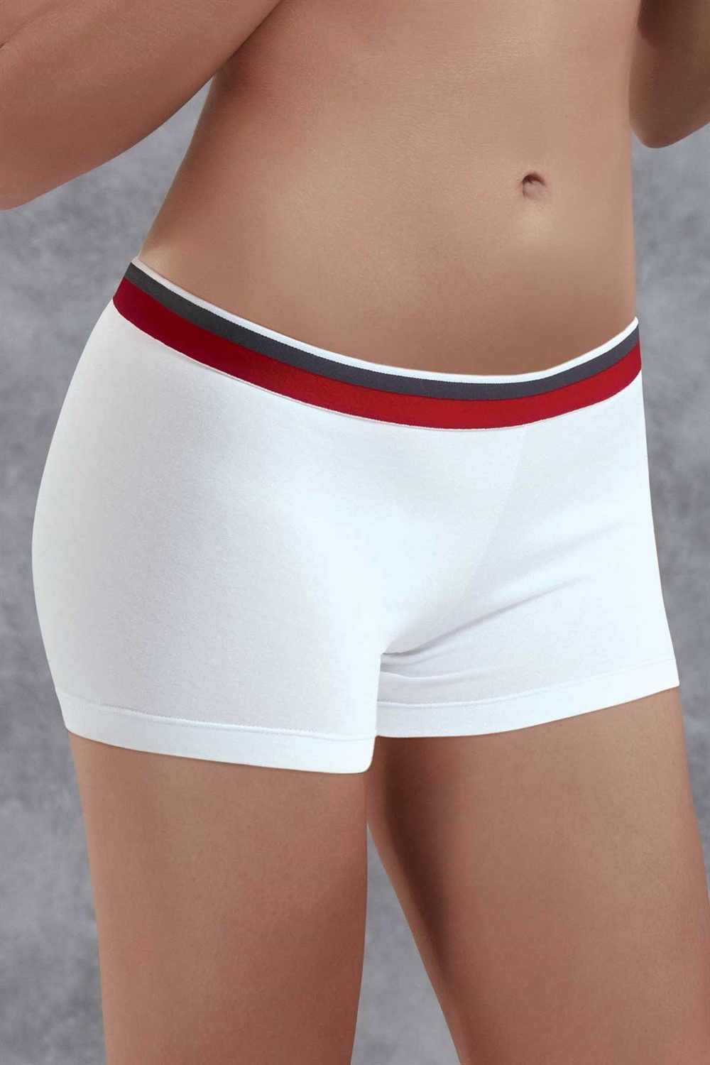 Женские трусы-шортики в спортивном стиле Doreanse Rugby (Размер: XL) (Цвет: белый)