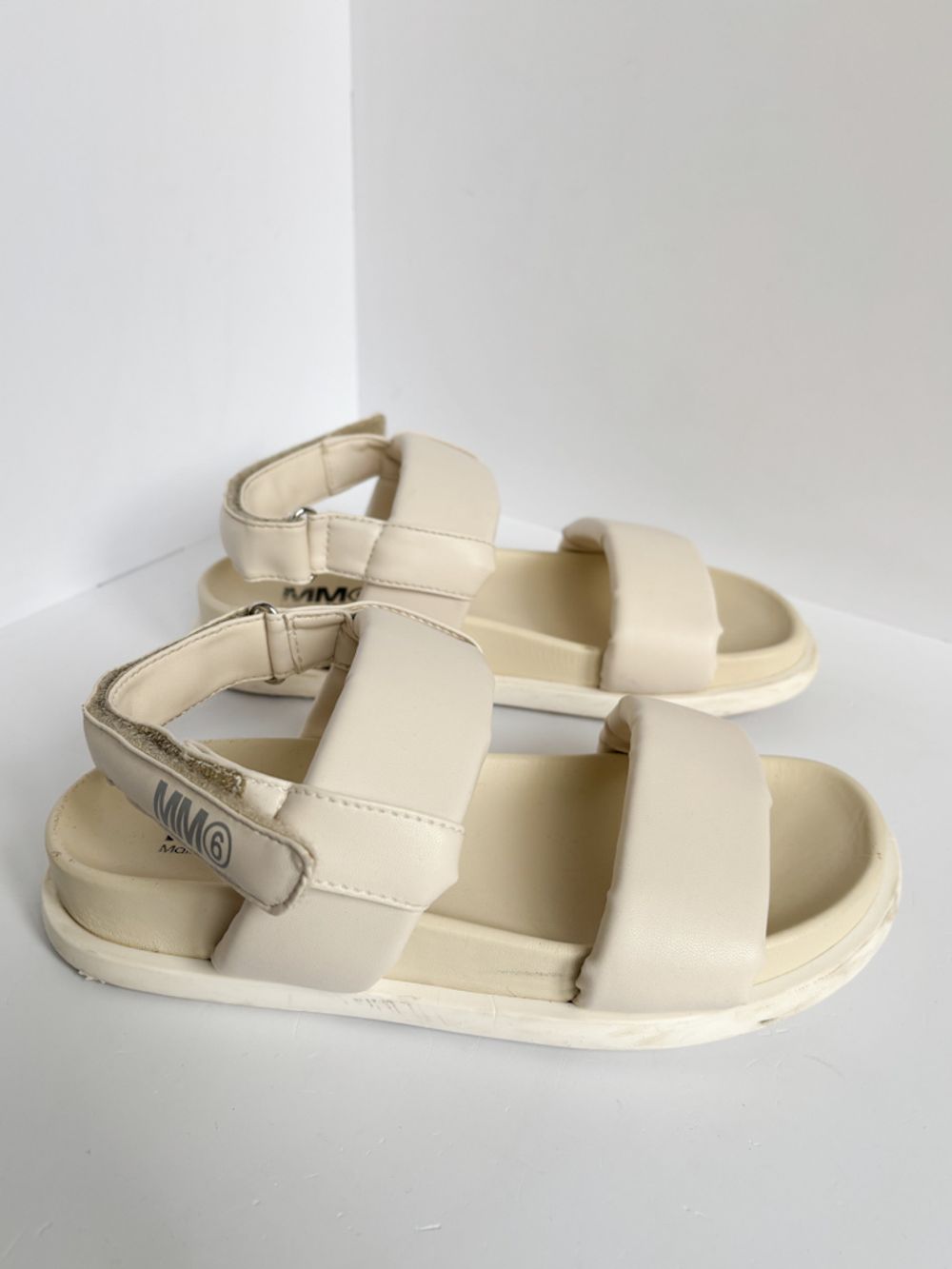 Кожаные сандалии MM6 Maison Margiela, 36