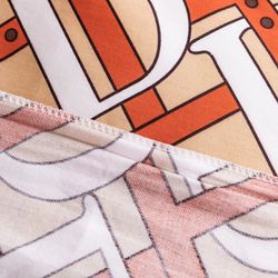 Комплект постельного белья Люкс-Сатин 100% хлопок «Кремовый ритм»