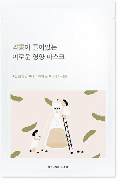 Round Lab Soybean Nourishing Sheet Mask питательная тканевая маска с чёрной соей
