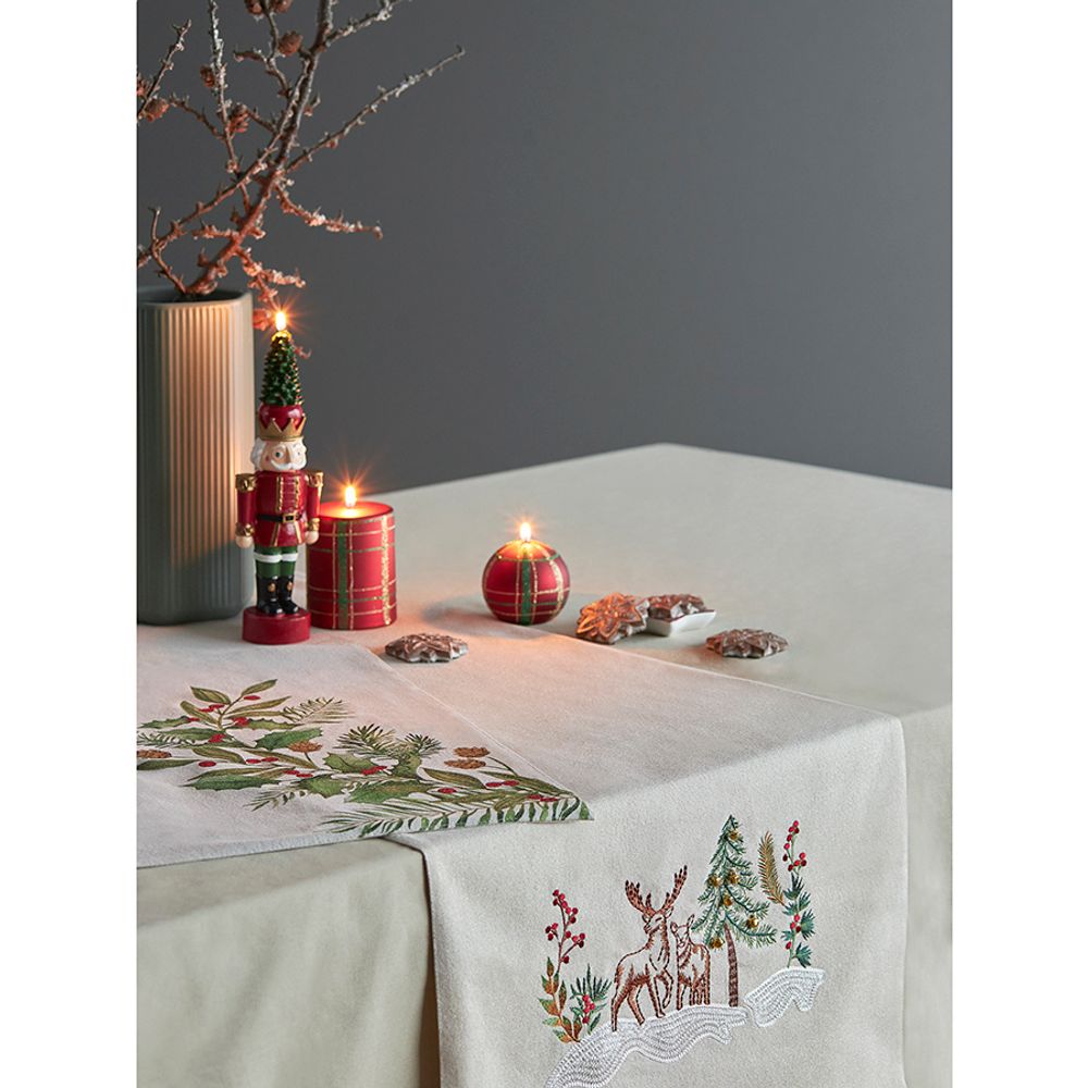 Набор декоративных свечей Festive classics из коллекции New Year Essential, 2 шт.