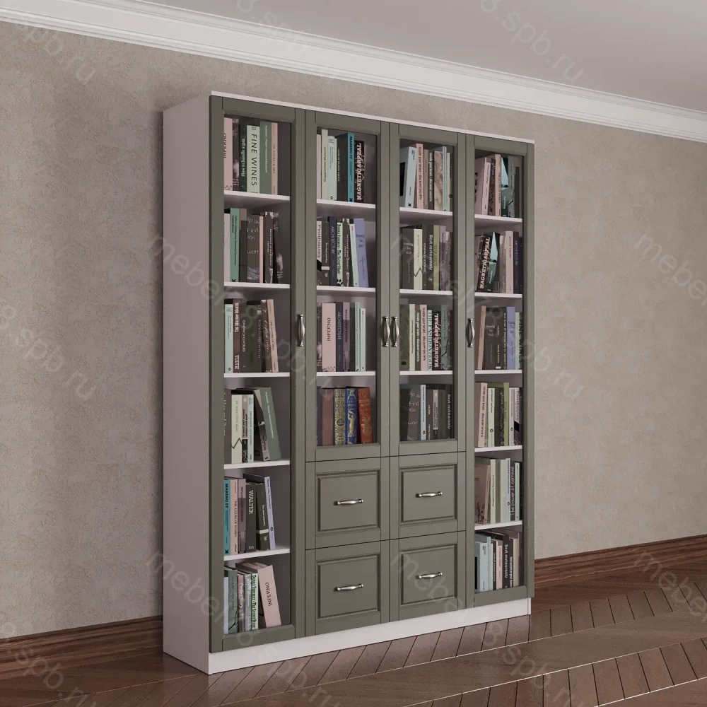 Шкаф книжный 4/6