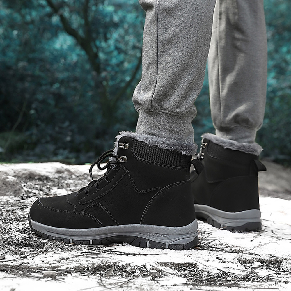 CHENGSHILUOTUO Elderly Insulated Shoes Unisex