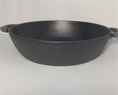 Сковорода-гриль BIOL чугунная 26см. с литой ручкой