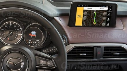 Навигационный блок для Mazda CX-9 2015+ (Mazda Connect) - Carmedia LT-MZD-655 на Android 9, 6-ядер и 3ГБ-32ГБ