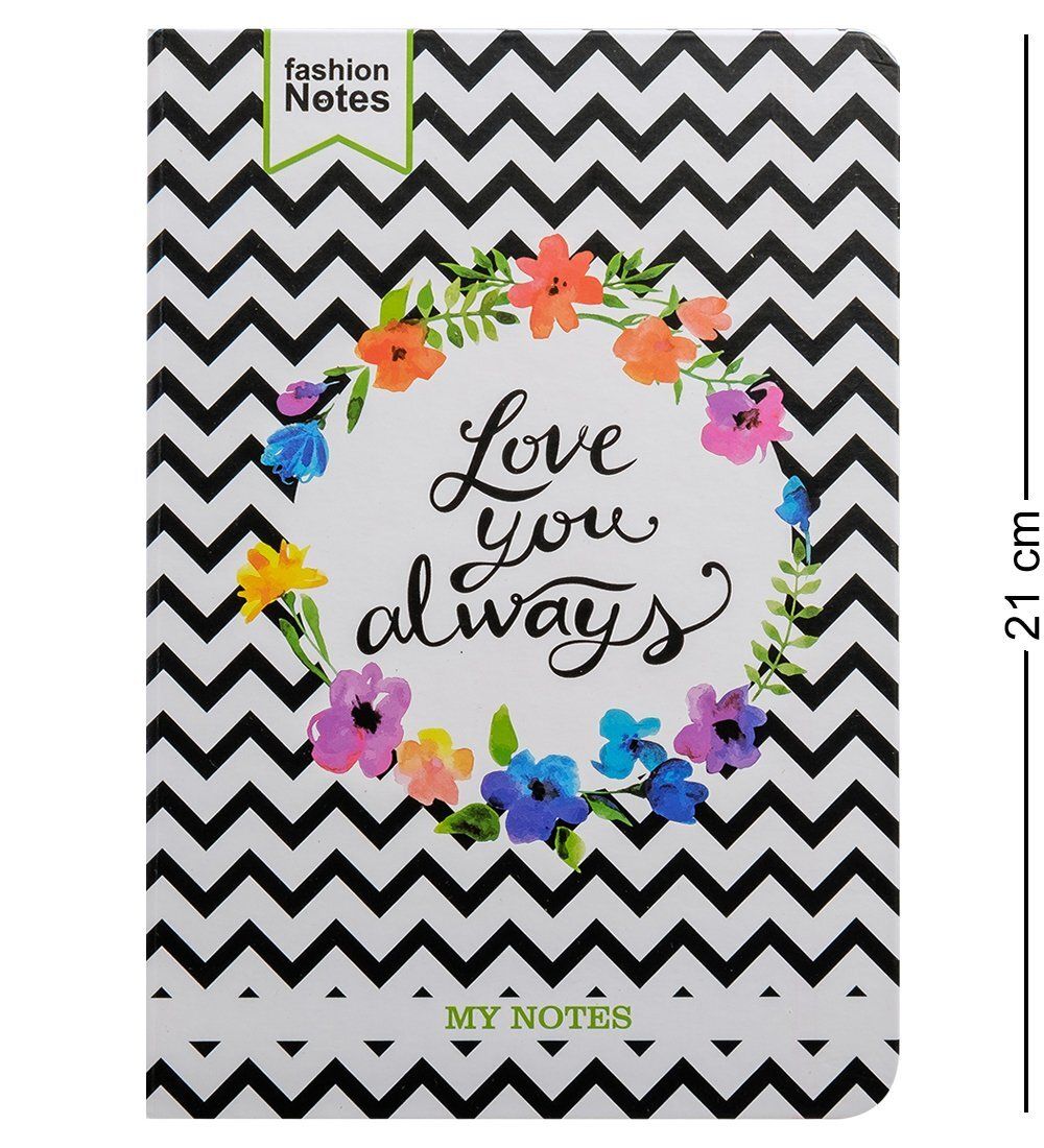 BM-33/4 Блокнот бол. «Полосатый стиль» (твердая обложка)